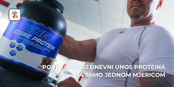 Povećaj svoj dnevni unos proteinna sa samo jednom mjericom